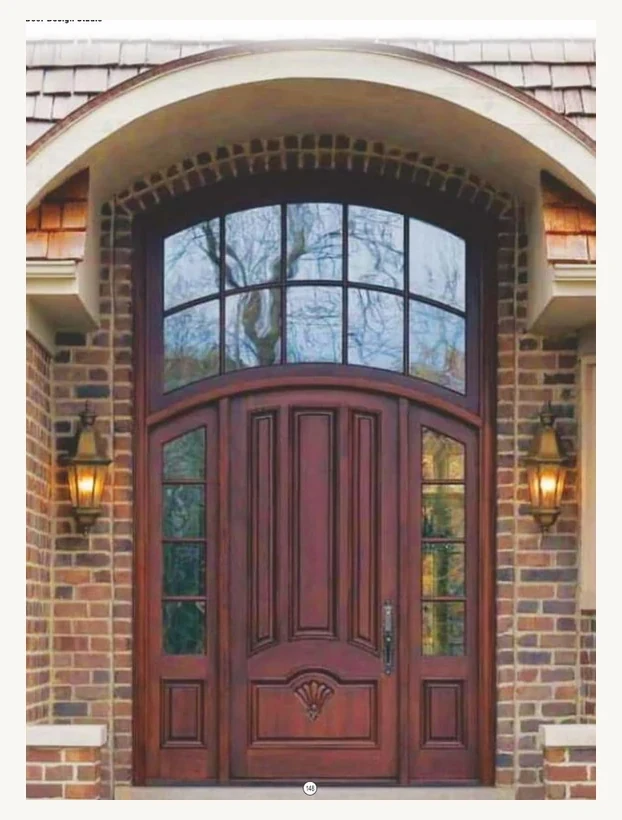 Solid Wood Door - Design 148